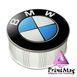 Круглий бокс з принтом "BMW",білий, 25х25х9см 01931 фото 1
