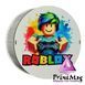 Подарункова кругла коробка "Roblox", 21х21х8см 01856 фото 2