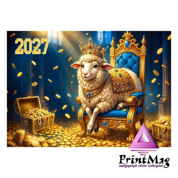 Квартальний календар на 2027р "Володар фінансів" К113 фото